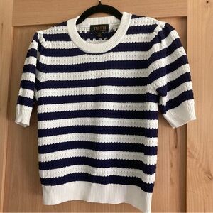 NWOT Knit Sweater with puff sleeve
